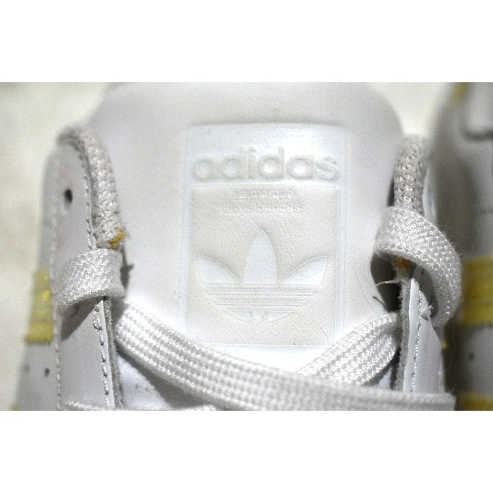 Adidas Superstar Iridescent Leather Shell Toe Sneakers Women's Size 8.5 UK 6